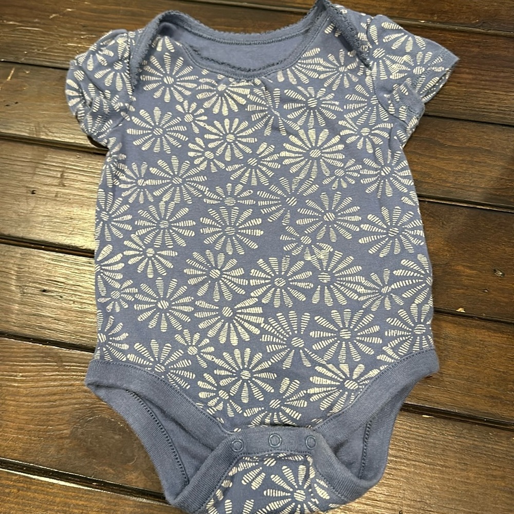 Blue Bodysuit - 6-9M